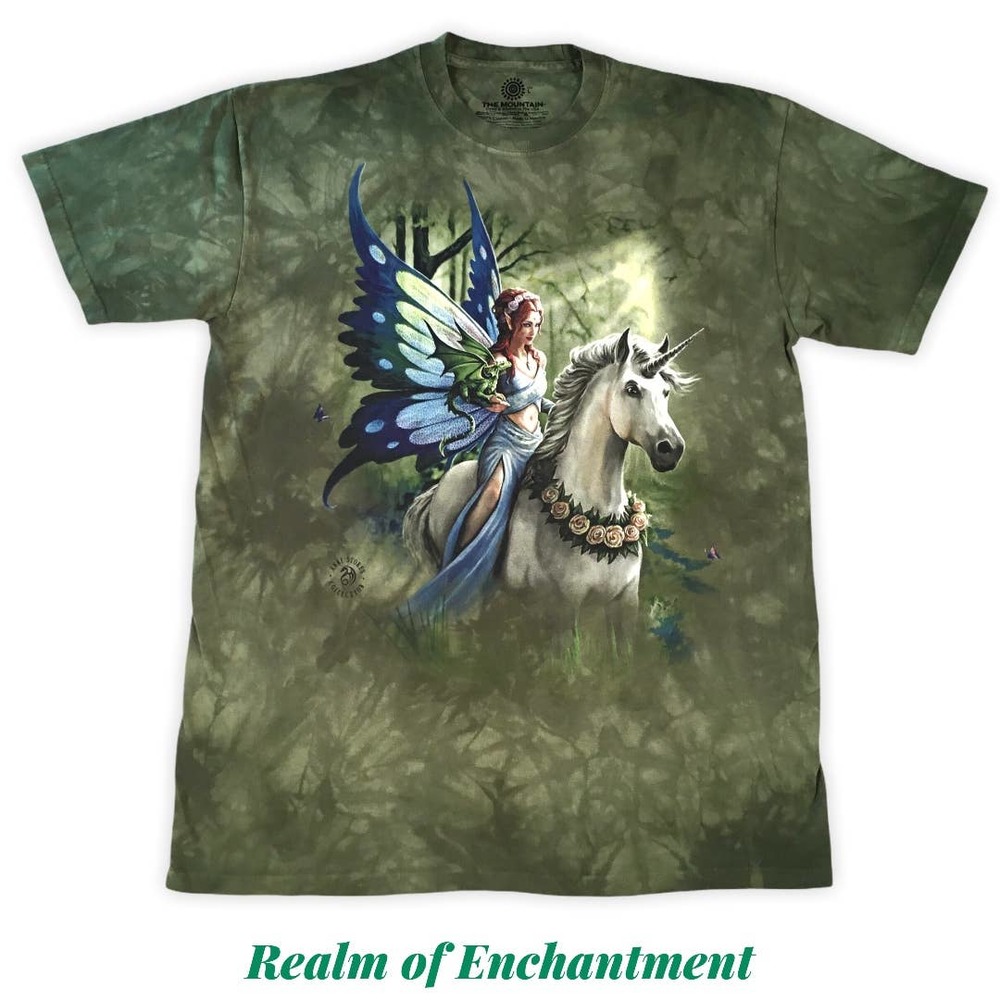Realm of Enchantment Women's Fairy Unicorn T-Shirt